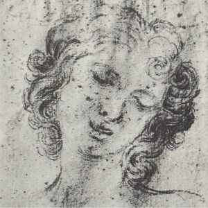 ANGEL Giovanni Gian Lorenzo Bernini Fine Art Print Antique Vintage 40’s Original